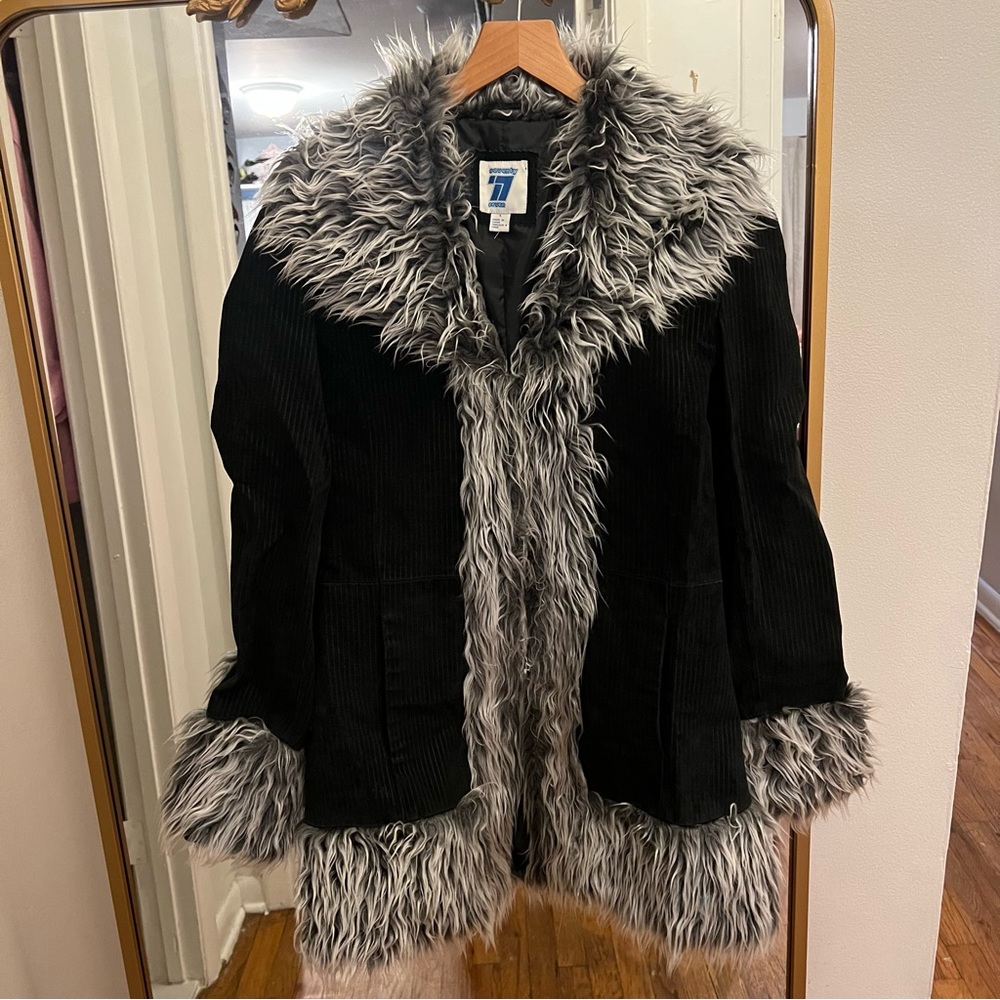 VINTAGE PENNY LANE LEATHER COAT